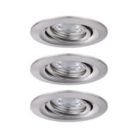 Paulmann 92973 EBL Nova mini Plus Coin LED-inbouwlamp Set van 3 stuks 4.20 W IJzer - thumbnail