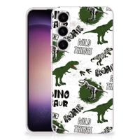 TPU Hoesje voor Samsung Galaxy S24 Dinosaurus - thumbnail