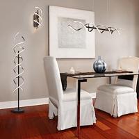 Trio Design vloerlampSequence geborsteld metaal - 441810205 - thumbnail