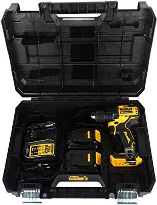 DeWalt DCD708S2T | Compacte Schroef/boormachine | 18V | Incl. 1,5Ah Li-Ion accu + lader | In TSTAK - DCD708S2T-QW - thumbnail