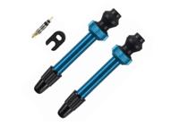 Barbieri tubeless valve aluminium sv 45mm blue 2 pieces - thumbnail