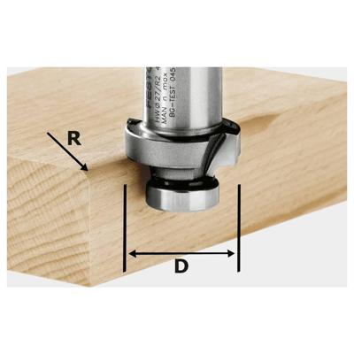 Festool 490096 Afrondfrees Afmeting, Ø 27 mm