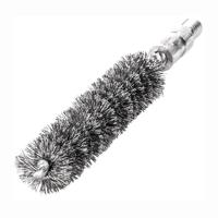 Lessmann Buisborstel L.H. mm D.10mm VA-staaldraad gegolfd Besz-L.80mm 500510 1 stuk(s) - thumbnail