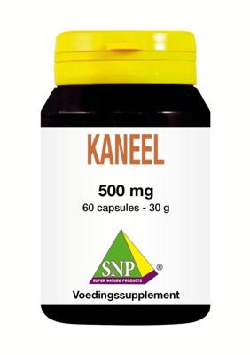 SNP Kaneel cinnamomum verum 500mg puur 60 Capsules