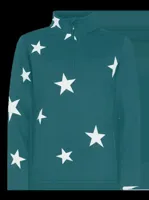 Protest Bette 1/4 Zip Pully Kinderen Rainstorm Blue 140 - thumbnail