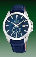 Horlogeband Jaguar J878-2 Leder Blauw 22mm - thumbnail