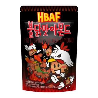 HBAF - Hot & Spicy Chicken Almond - 120g