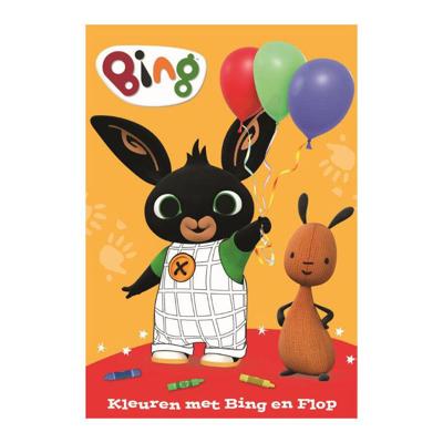 Big Balloon Kleuren met bing en flop kleurblok