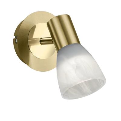 Trio Moderne plafondspotLevisto messing mat - 871010108