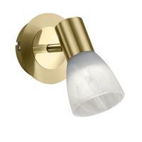 Trio Moderne plafondspotLevisto messing mat - 871010108 - thumbnail