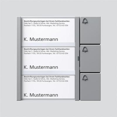 Siedle 200035739-00 Functiemodule voor Accessoires voor deurintercom Zilver