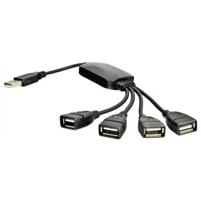 Akyga AK-AD-13 USB 2.0-hub Zwart