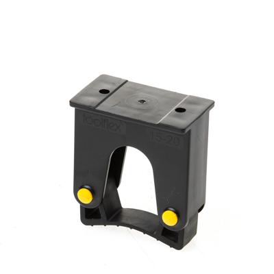 Toolflex steelklem v.deur zwart