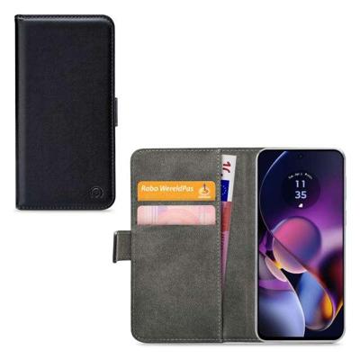 Mobilize Classic Gelly Wallet Book Case Motorola Moto G54 Power Black