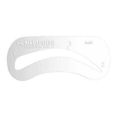 Make-Up Studio Brows Brow Stencil Bold 1Stuks Make-Up Studio Brows Brow Stencil Bold 1Stuks