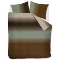 Beddinghouse Beddinghouse Duco Dekbedovertrek Olijfgroen 200 x 200/220 cm + 2x 60 x 70 cm - thumbnail