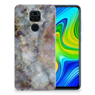 Xiaomi Redmi Note9 | TPU | Siliconen hoesje | Marmer Grijs Xiaomi Redmi Note9 | TPU | Siliconen hoesje | Marmer Grijs