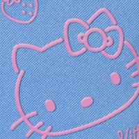 Sanrio Soleil Beach Bag Hello Kitty Denim Blue - thumbnail