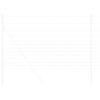 Weidehekwerk Zilver 25 x 1.5 m Gegalvaniseerd staal - thumbnail