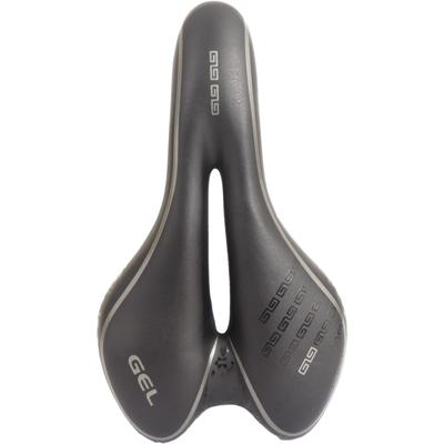 Edge Fietszadel umbria gel - zwart