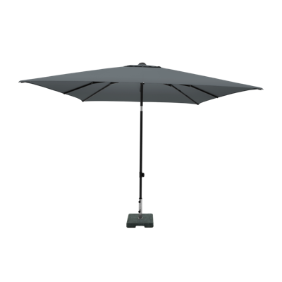 Madison Parasol Corsica Push-up Rechthoek 200x250cm - Grijs