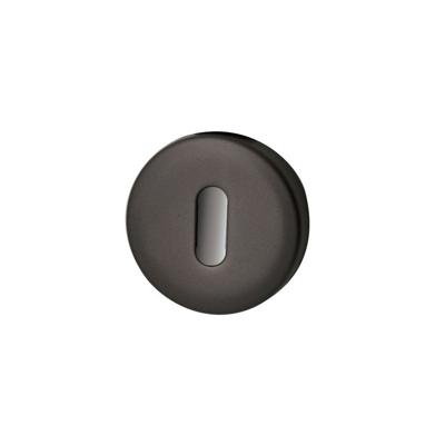 Hardbrass Artax sleutelrozetten - PUURzwart