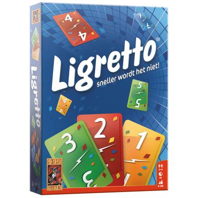 Ligretto blauw kaartspel Ligretto blauw kaartspel
