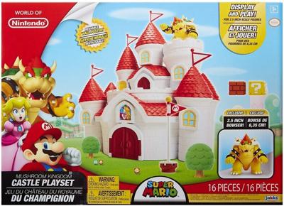 World of Nintendo - Mushroom Kingdom Castle Playset