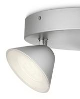 Philips myLiving Tweed - Plafondspot - 3 spots - LED - Aluminium - Black Friday - thumbnail