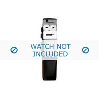 Horlogeband Dolce & Gabbana DW0505 Leder Zwart 16mm - thumbnail