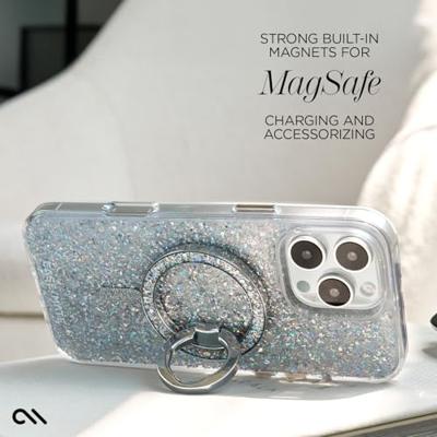 Case-Mate Twinkle Backcover Apple iPhone 16 Pro Glittereffect Inductieve lading, MagSafe compatible
