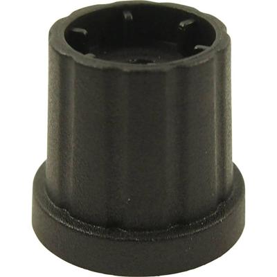 Cliff CL178882 CL178882 Draaiknop Zwart (Ø x h) 19.3 mm x 19.2 mm 1 stuk(s)
