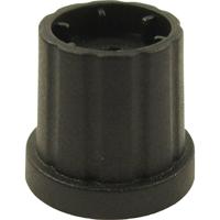 Cliff CL178882 CL178882 Draaiknop Zwart (Ø x h) 19.3 mm x 19.2 mm 1 stuk(s) - thumbnail