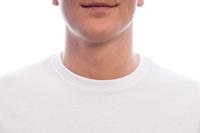 Slater Basic T-Shirt O neck White Two Pack ( art 2500) - thumbnail