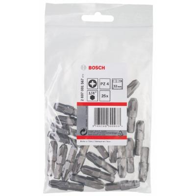 Bosch Accessoires Bit extra-hard PZ 4,32 mm 25st - 2607001567