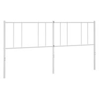 Hoofdbord metaal wit 200 cm - thumbnail