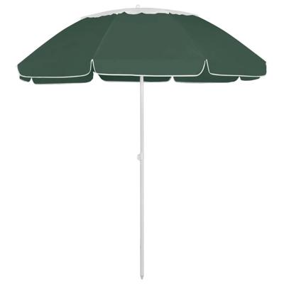 VidaXL Strandparasol 300 cm groen