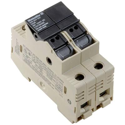 Weidmüller 1469110000 Zekeringsdoorvoerklem 36 mm Schroeven Donkerbeige 6 stuk(s)