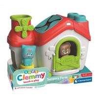 Clementoni baby - clemmy sensory boerderij met soft blokken, 11dlg. - thumbnail