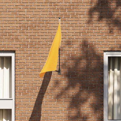 VidaXL Vlaggen mast houder zwart 10,5 x 7,5 x 0,25 cm staal