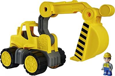 Big power worker midi graafmachine met figuur - thumbnail