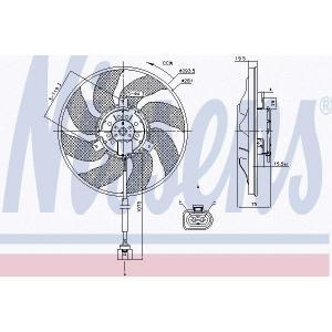Koelventilator 85806