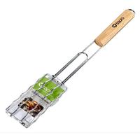 Tepro 8527 Barbecue Worstenklem voor 4 Worsten met Houten Handvat 51 cm - thumbnail