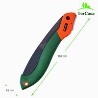 TerCasa JU-998502 Tuinzaag met Inklapbaar Blad 23 cm Oranje/Groen - thumbnail