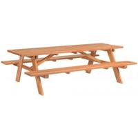 Giant picknicktafel hardhout - thumbnail