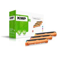 KMP Tonercassette vervangt Brother TN-247C, TN-247M, TN-247Y, TN247C, TN247M, TN247Y Compatibel Cyaan, Magenta, Geel 2300 bladzijden B-T125X - thumbnail
