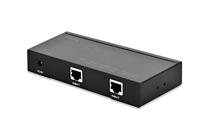 DIGITUS Professional DS-53420 - VGA Extender/Splitter - 2-poorts zendereenheid - tot 300 m bereik - UTP patchkabel (Cat 5e/6) - tot 1920 x 1200 pixels - zwart - thumbnail
