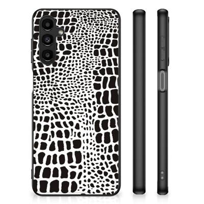 Samsung Galaxy A14 5G Dierenprint Telefoonhoesje Slangenprint Samsung Galaxy A14 5G Dierenprint Telefoonhoesje Slangenprint