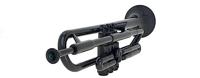 Jiggs pTrumpet Black met hoes - thumbnail