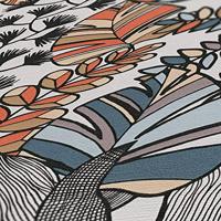 AS Creation Antigua - Wit - Planten Behang - 390952 - thumbnail